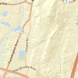 Plainville Street Map