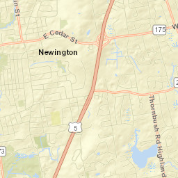 Newington Street Map