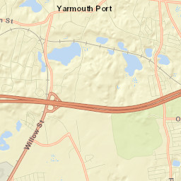 Yarmouth Port Street Map