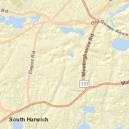 East Harwich Street Map