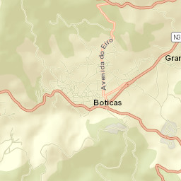 Boticas Street Map