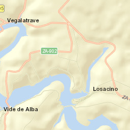 Vegalatrave Street Map