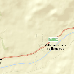 Villarmentero de Esgueva Street Map