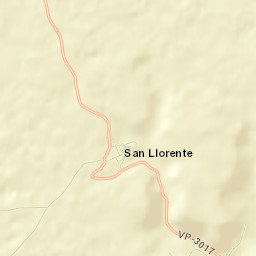 San Llorente Street Map
