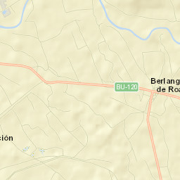 Berlangas de Roa Street Map