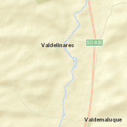 Valdemaluque Street Map