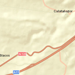 Calatañazor Street Map