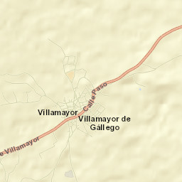Villamayor de Gállego Street Map
