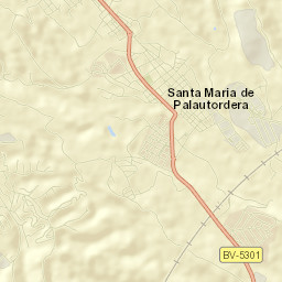 Santa Maria de Palautordera Street Map