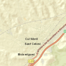 Sant Celoni Street Map