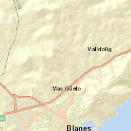 Blanes Street Map