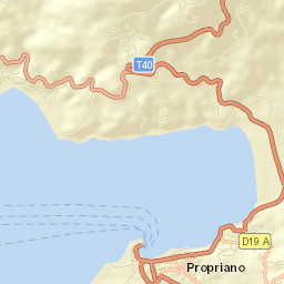 Propriano Street Map