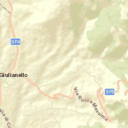 Giulianello Street Map