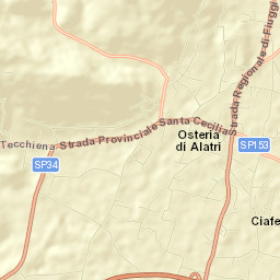Tecchiena Street Map