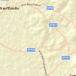 San Giuseppe le Prata-Cotropagno Street Map