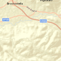Broccostella Street Map