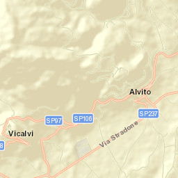 Alvito Street Map