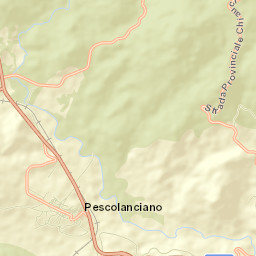 Pescolanciano Street Map