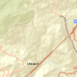 Chiauci Street Map