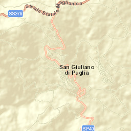 San Giuliano di Puglia Street Map