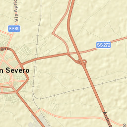 San Severo Street Map
