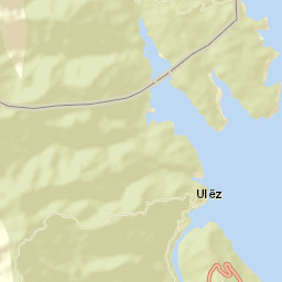Ulëz Street Map