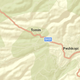 Peshkopi Street Map