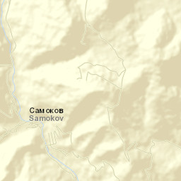 Samokov Street Map