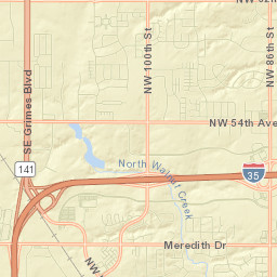 4489-4521 112th Street Urbandale IA Street Map