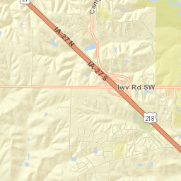 Johnson County Street Map