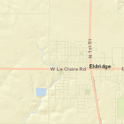 101 West Le Claire Road, Eldridge, IA 52748 Street Map