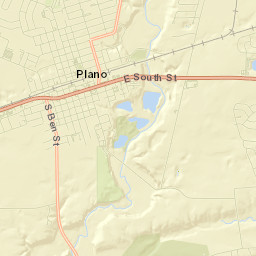 Plano Street Map