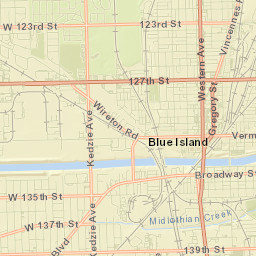 Robbins Street Map