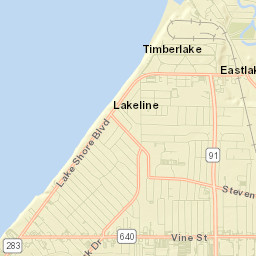 Eastlake Street Map