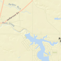 Roaming Shores Street Map