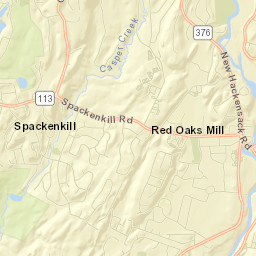 Red Oaks Mill Street Map