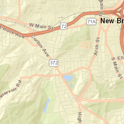 New Britain Street Map