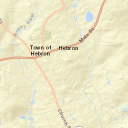 Hebron Street Map