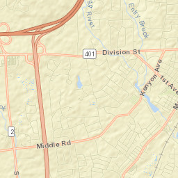 East Greenwich Street Map