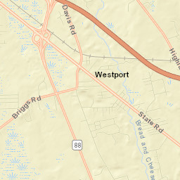 North Westport Street Map