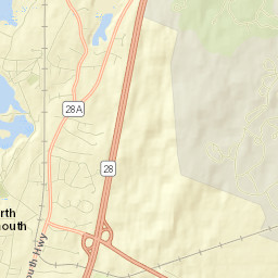 North Falmouth Street Map