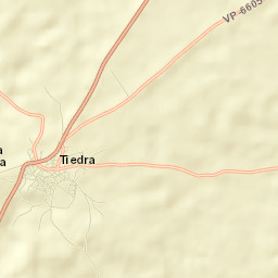 Tiedra Street Map