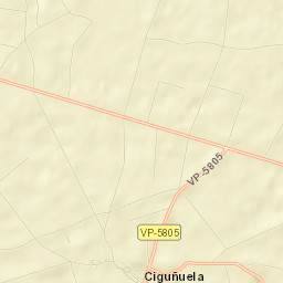 Ciguñuela Street Map