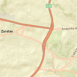 Zaratán Street Map