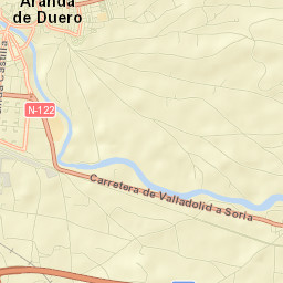 Aranda de Duero Street Map