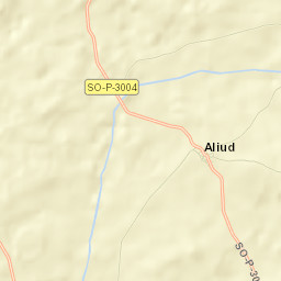 Aliud Street Map