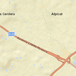 Alpicat Street Map
