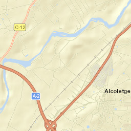 Alcoletge Street Map