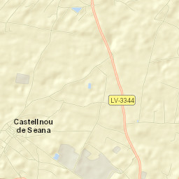 Castellnou de Seana Street Map