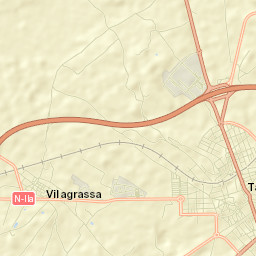 Tàrrega Street Map